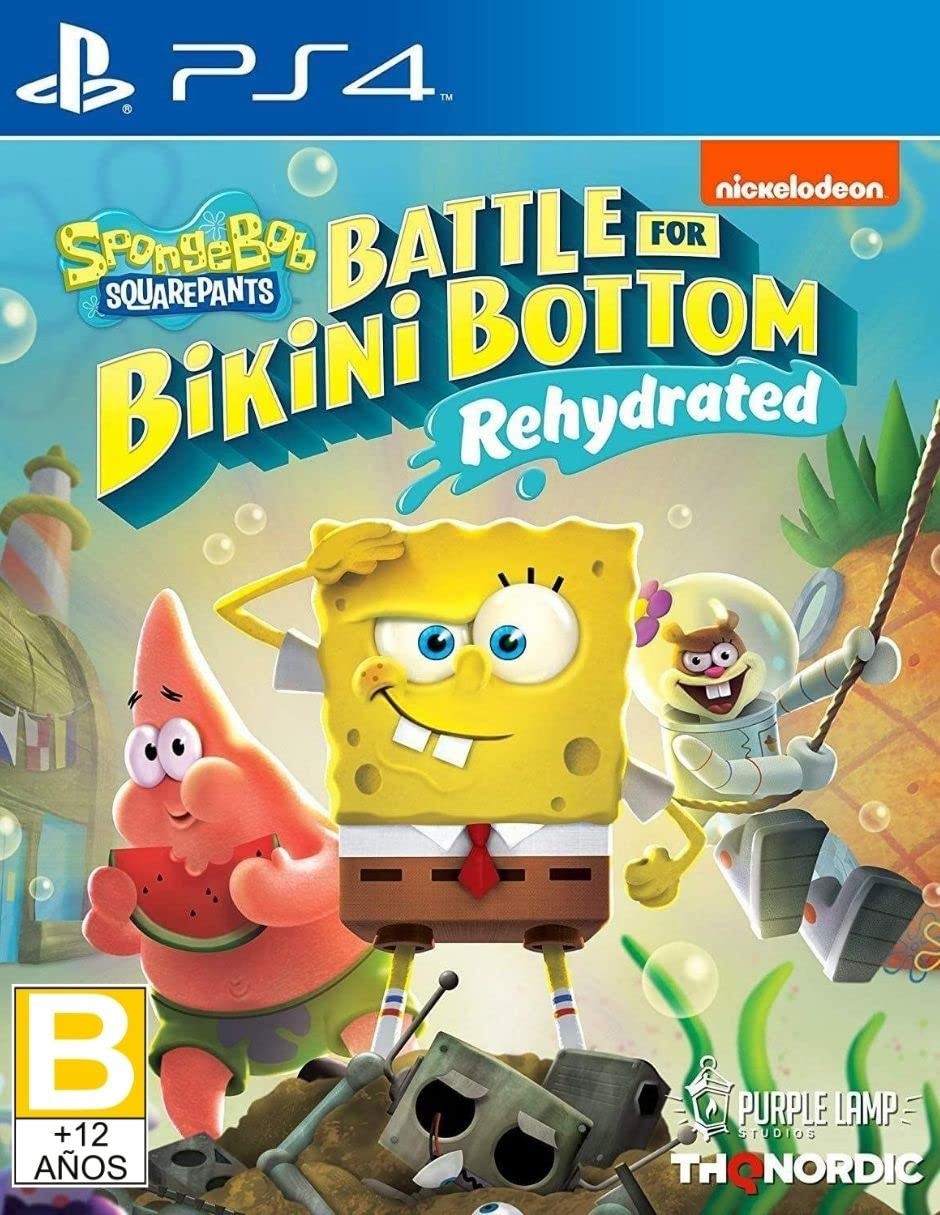 image:imageSpongebob Squarepants Battle for Bikini Bottom Rehydrated Nintendo SwitchPlayStation 4