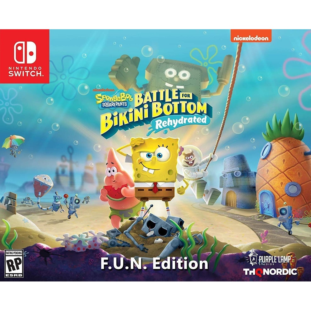 image:imageSpongebob Squarepants Battle for Bikini Bottom Rehydrated Nintendo SwitchNintendo Switch