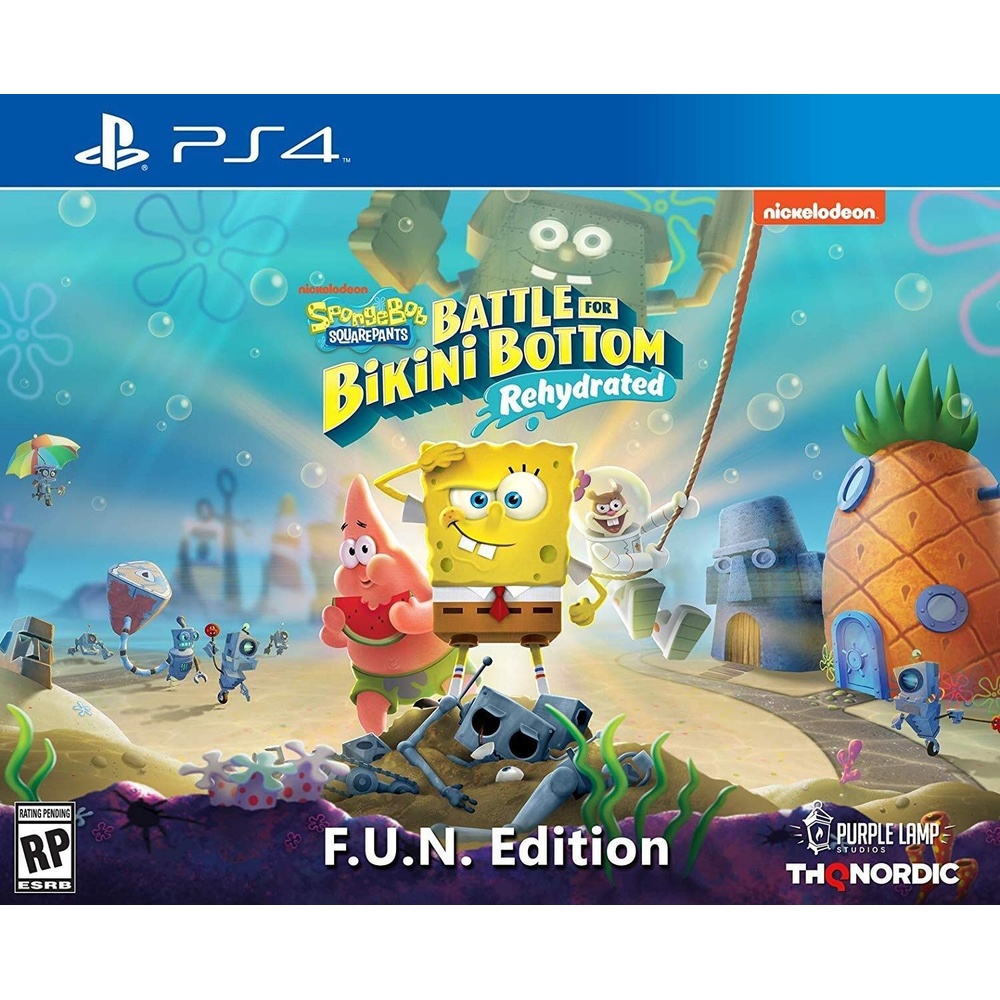 image:imageSpongebob Squarepants Battle for Bikini Bottom Rehydrated Nintendo SwitchPlayStation 4