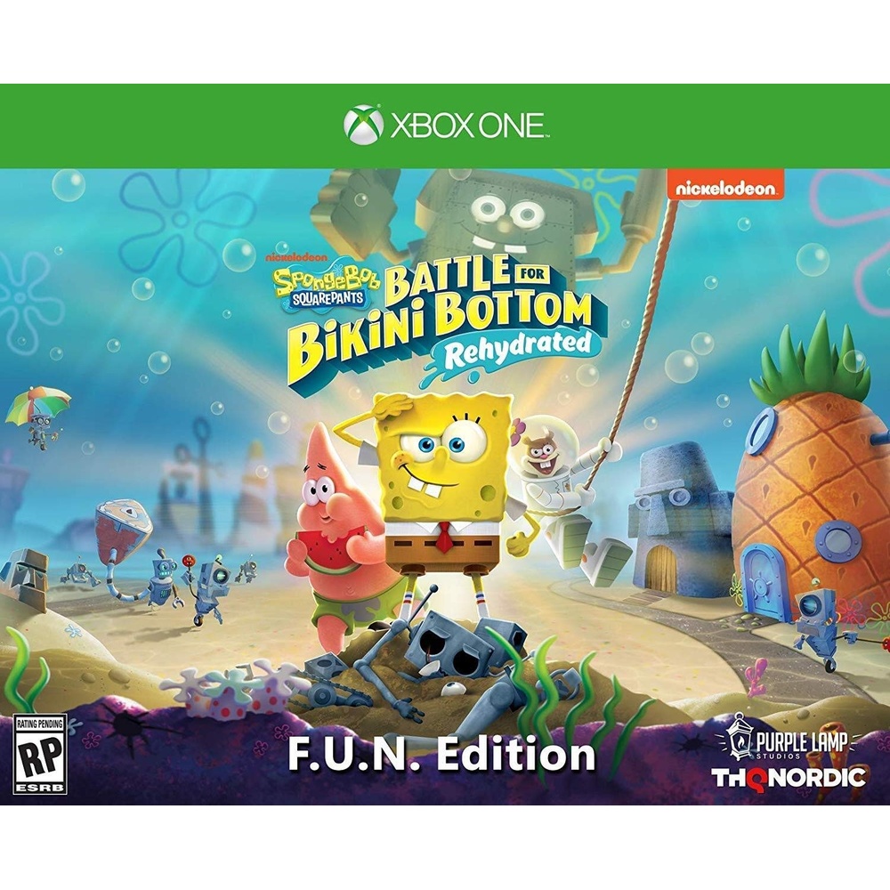 image:imageSpongebob Squarepants Battle for Bikini Bottom Rehydrated Nintendo SwitchXbox One