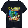 Spongebob Movie (2025) Crew Lineup T-Shirt(Black)
