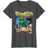 Spongebob Movie (2025) Crew Lineup T-Shirt(Dark Heather Grey)