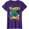 Spongebob Movie (2025) Crew Lineup T-Shirt(Purple)