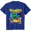 Spongebob Movie (2025) Crew Lineup T-Shirt(Royal Blue)