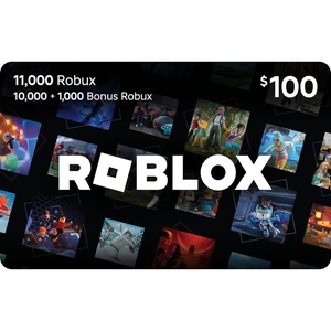 Roblox Digital Gift Card – 8,000 Robux [Includes Exclusive Virtual Item] [Digital Code](100)